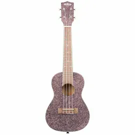 KALA KA-SPRK-PINK - Sparkle Series Pink Champagne Concert Ukulele, with Bag (UB-