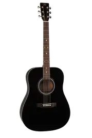 Акустическая гитара SX SD104GBK Black
