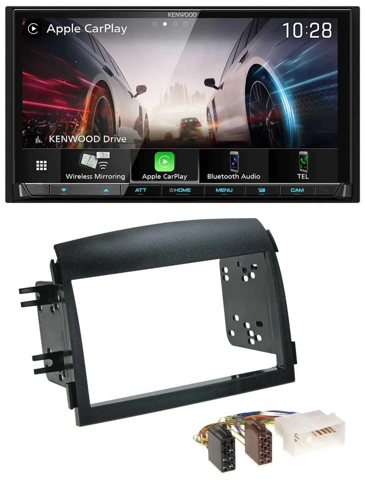 Kenwood MP3 2DIN USB DAB Bluetooth Autoradio für Hyundai Sonata NF 2005-2008