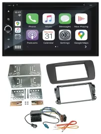 Blaupunkt 2DIN Bluetooth DAB USB DVD MP3 Autoradio für Seat Ibiza ab 08 tuam-gre