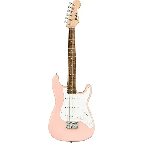 Электрогитара Fender Squier Affinity Mini Stratocaster V2 Shell Pink