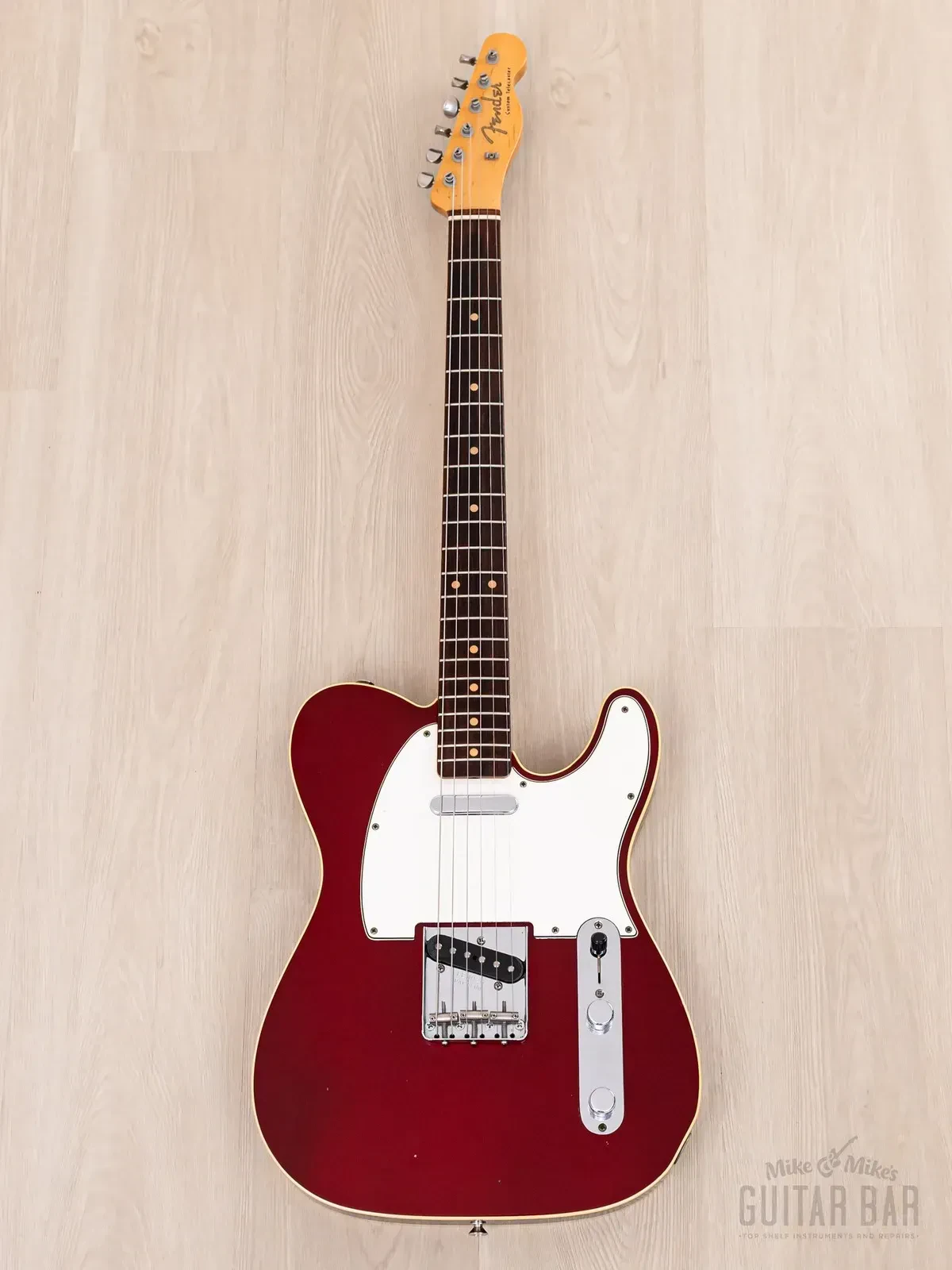 Электрогитара Fender Custom Shop 1960 Telecaster Custom Time Machine SS NOS Candy Apple Red w/case USA 2003