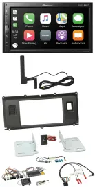 Pioneer USB 2DIN Bluetooth DAB Lenkrad Autoradio für Land Rover Evoque 2011-2013