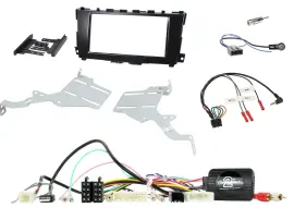 Einbauset Lenkradadapter Doppel DIN Autoradio für Nissan Altima 2013-2018