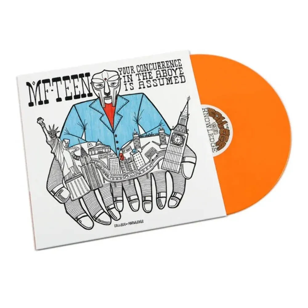 The Pro-Teens - MF-TEEN: Your Concurrence In The Above Is Assumed [Opaque Orange