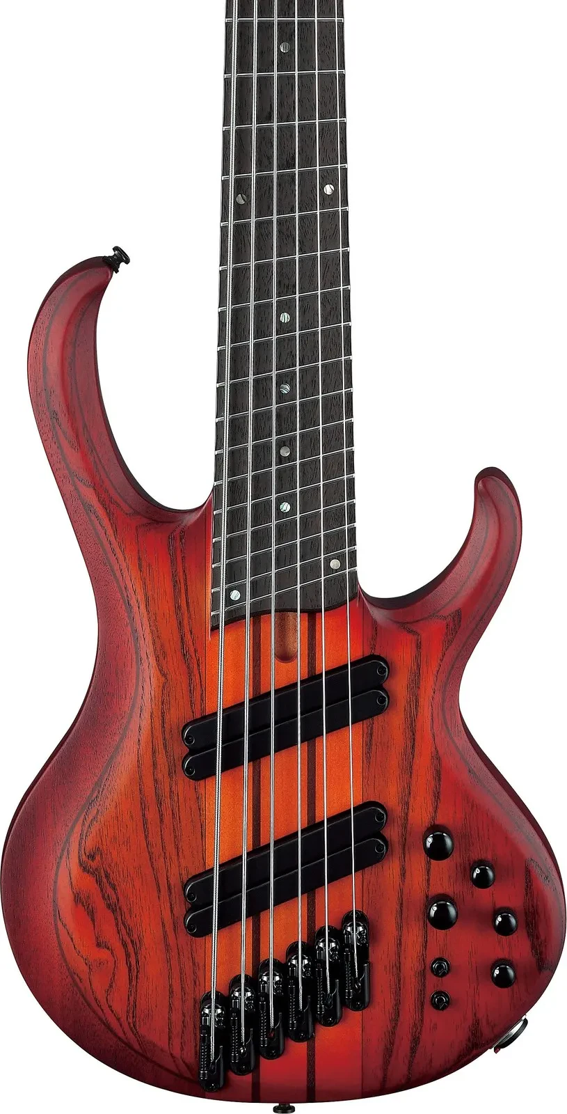 Ibanez BTB866MS Bass Workshop Multi-Scale 6-S Bass Guitar, Panga Panga Fretboard