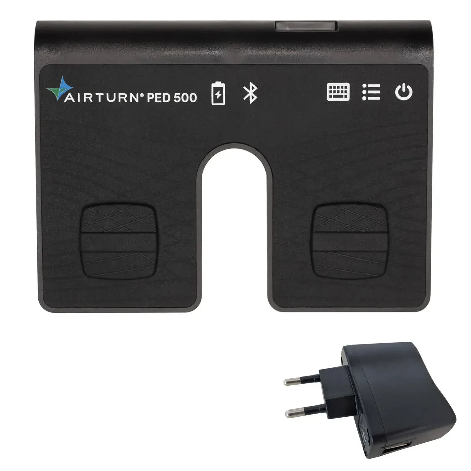 MIDI-контроллер Airturn PED 500 Bluetooth (с USB-адаптером keepdrum)