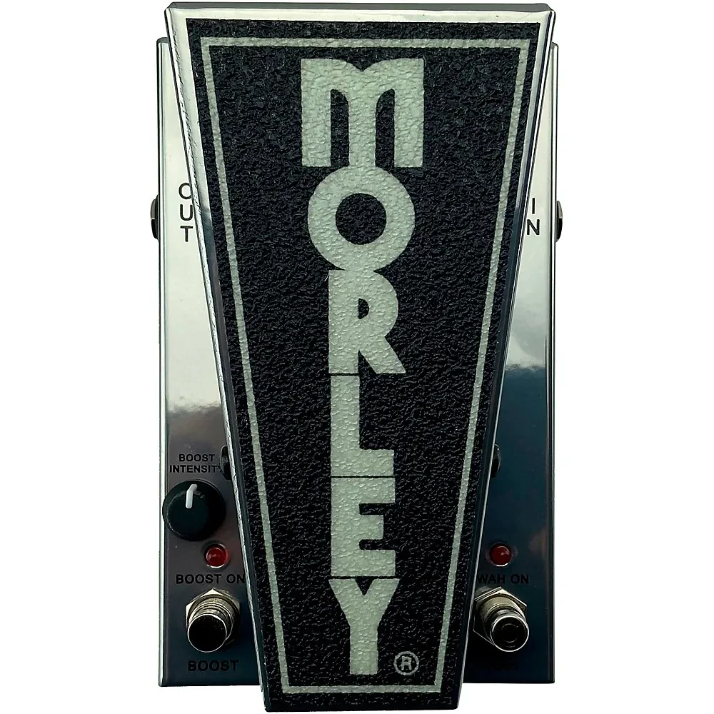 Morley MTPWB Cliff Burton Power Wah Boost Pedal  Super Chrome Plus