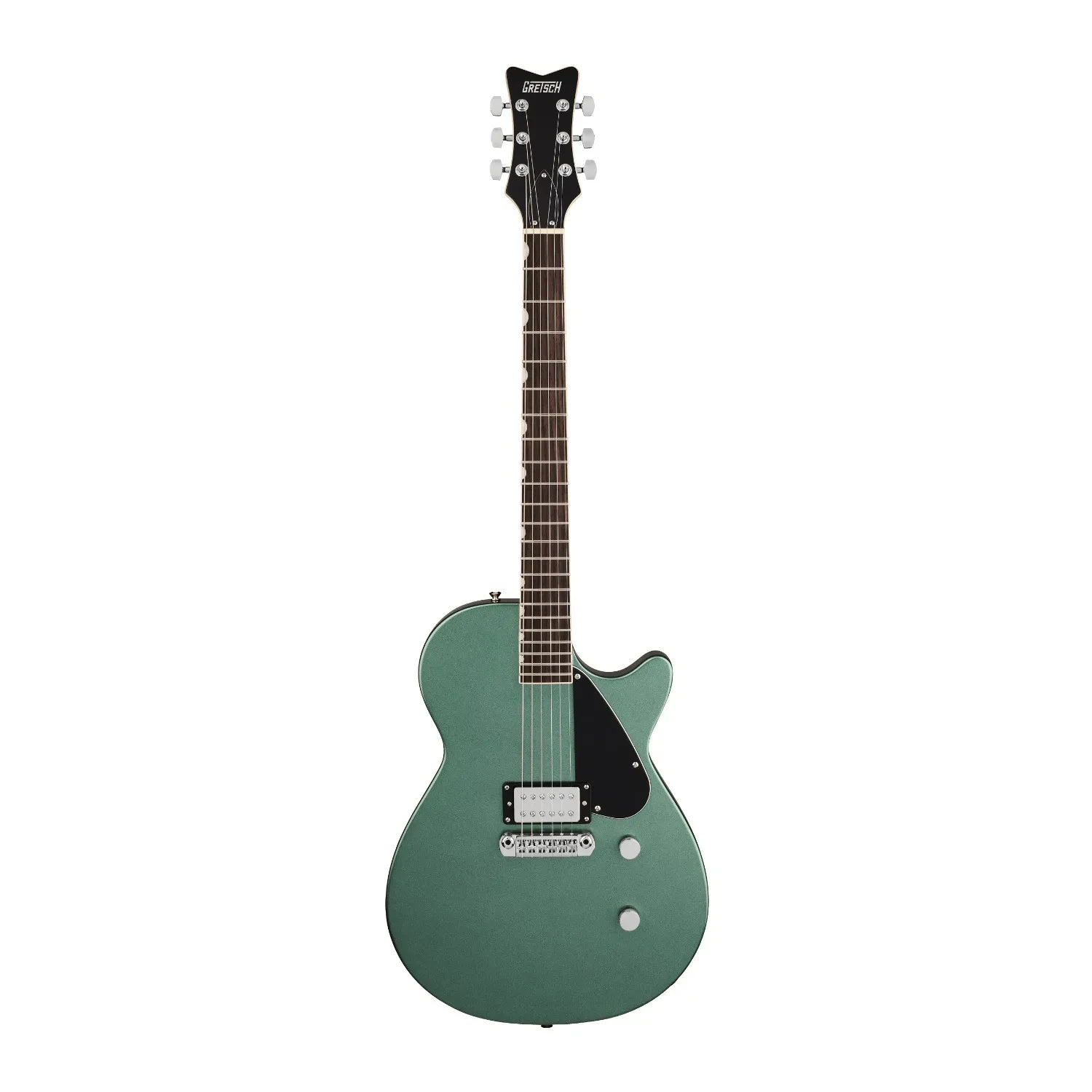 Электрогитара Gretsch Electromatic Jet Club 6-струнная, 1 звукосниматель, оливковый (Steel Olive)