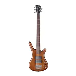 Warwick CORVETTE $$ 5 Antique Tobacco Oil  5-струнный бас PRO SERIES TEAMBUILT, цвет коричн. матовый