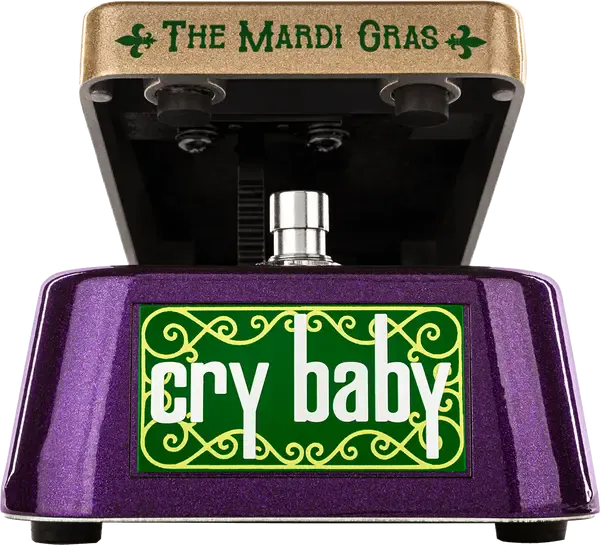 Педаль эффектов для электрогитары Dunlop LN95 Leo Nocentelli Cry Baby Mardi Gras Wah