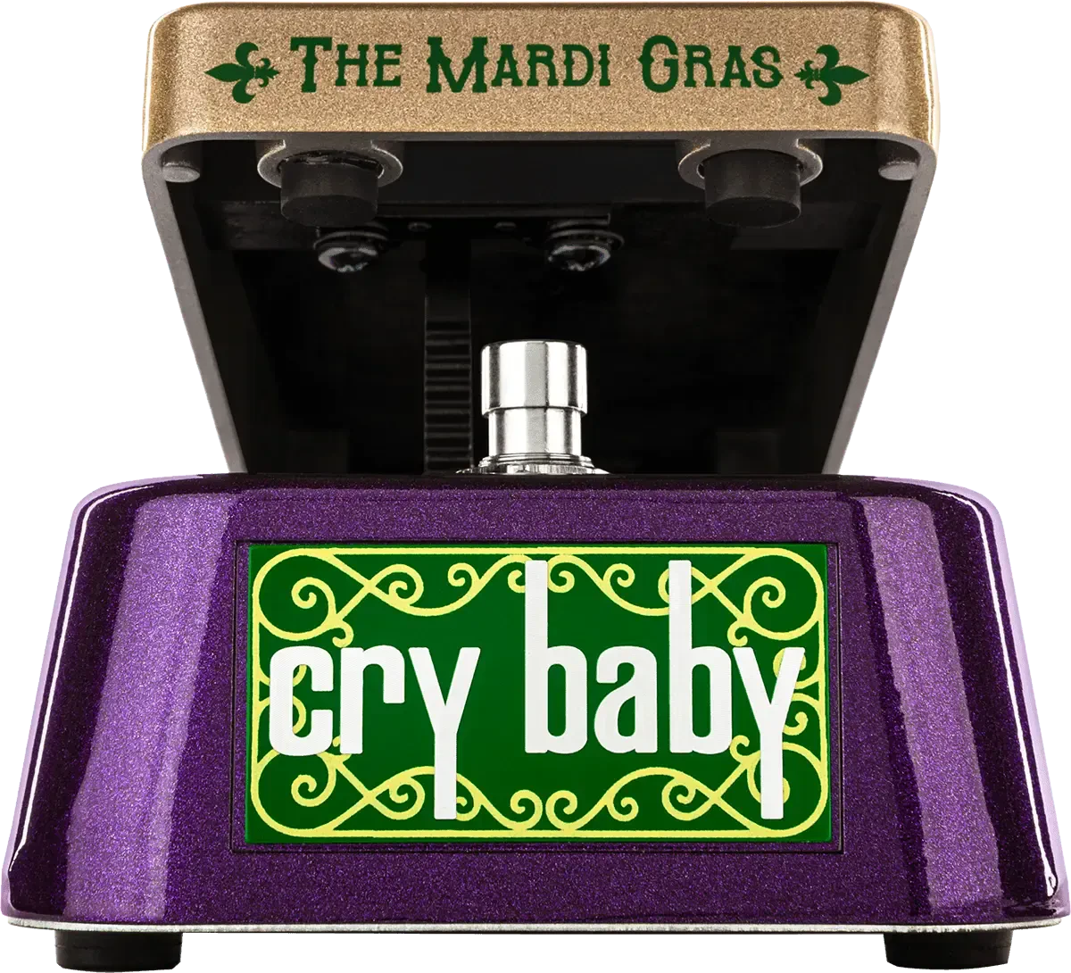 Педаль эффектов для электрогитары Dunlop LN95 Leo Nocentelli Cry Baby Mardi Gras Wah