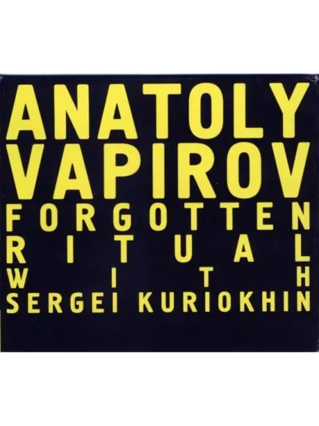 АНАТОЛИЙ ВАПИРОВ - Забытый Ритуал (2CD, Slipcase)