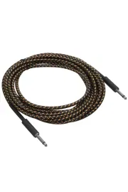 Кабель инструментальный для гитары L'espoir FC-03 YW 6.3 мм TS-TS