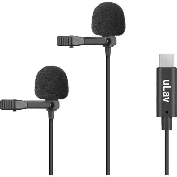 Микрофон для мобильных устройств Movo Photo uLav-Duo