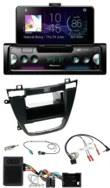 Автомагнитола Pioneer USB, Bluetooth, DAB, для Opel Insignia (с 2008), черная