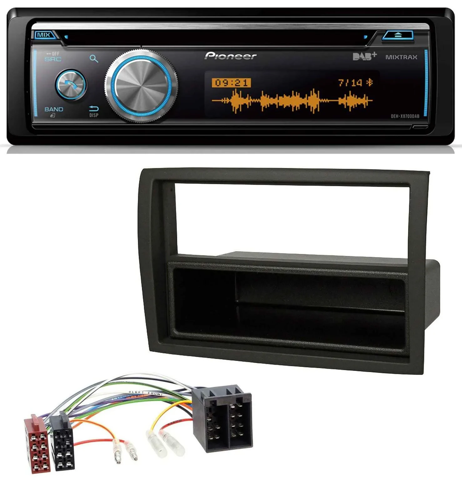 Pioneer MP3 DAB USB CD Bluetooth Autoradio für Citroen Jumper Fiat Ducato Peugeo