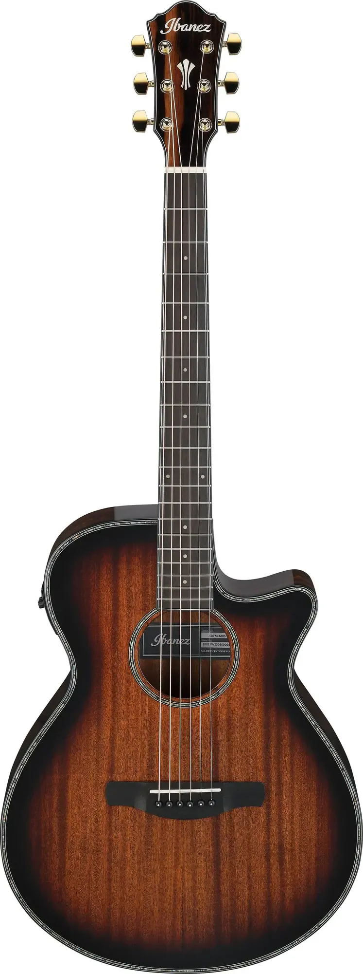 Электроакустическая гитара IBANEZ AEG74-MHS