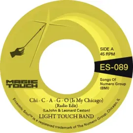 Виниловая пластинка Light Touch Band & M – Chi-C-A-G-O (Is My Chicago) b/w Sexy Lady (Radio Edit) (Релиз 2023)