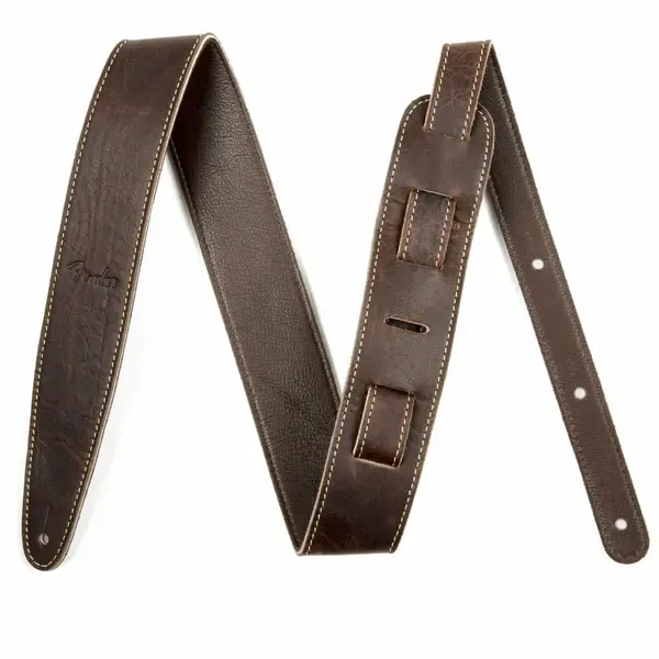 Гитарный ремень Fender Artisan Crafted Brown Leather Strap 2"