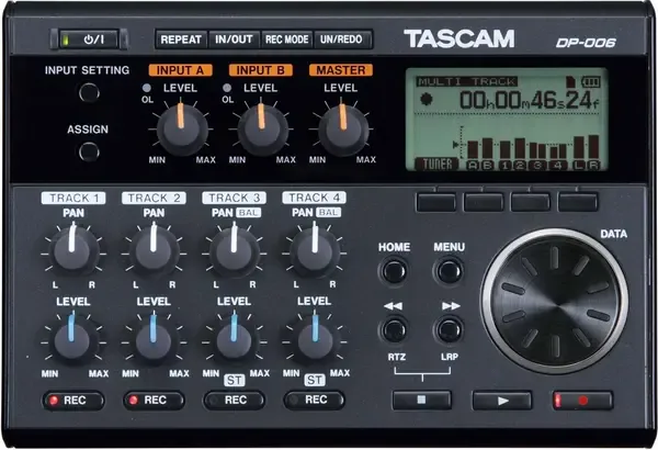 Рекордер Tascam DP-006