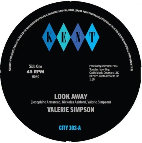 Виниловая пластинка Valerie Simpson – Look Away / It's Just Love (Релиз 2025)