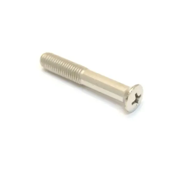 Саморез для монтажа звукоснимателя Fender 1/4-28x1-9/16" '70S Micro Tilt Nickel Adjustment Bolt