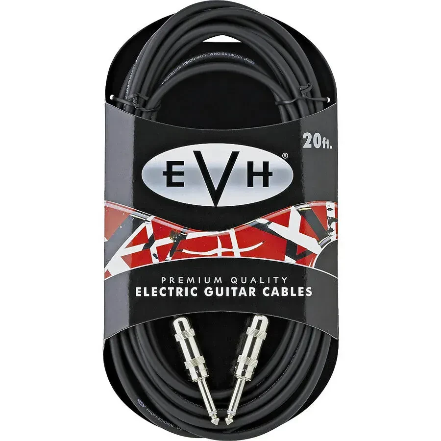 Инструментальный кабель EVH Eddie Van Halen Series Premium Black 6.1 м