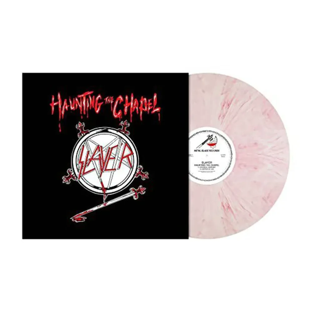 Slayer - Haunting The Chapel [Red & White Vinyl] NEW Sealed LP Album