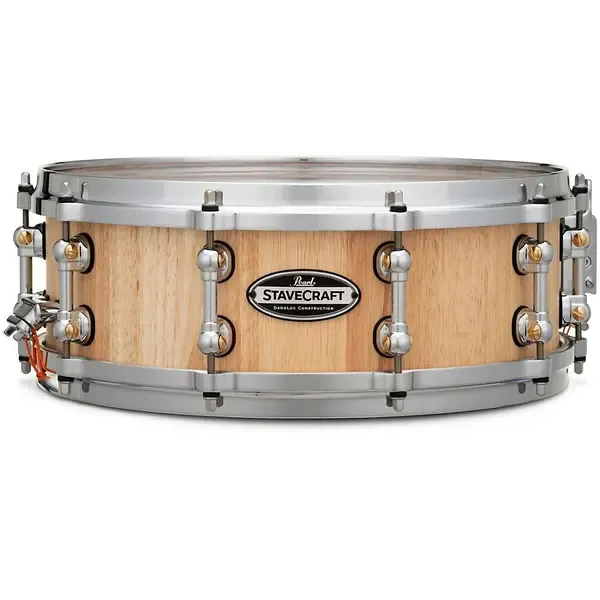 Малый барабан Pearl StaveCraft Thai Oak Snare Drum 14x5 Hand Rubbed Natural