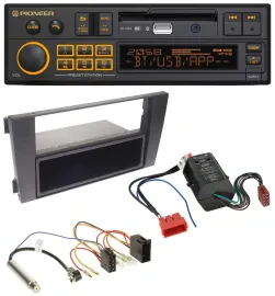 Автомагнитола для Audi A6 (2001–2005) C5 Pioneer DAB MP3 USB Bluetooth, совместима с Symphony и Bose Active