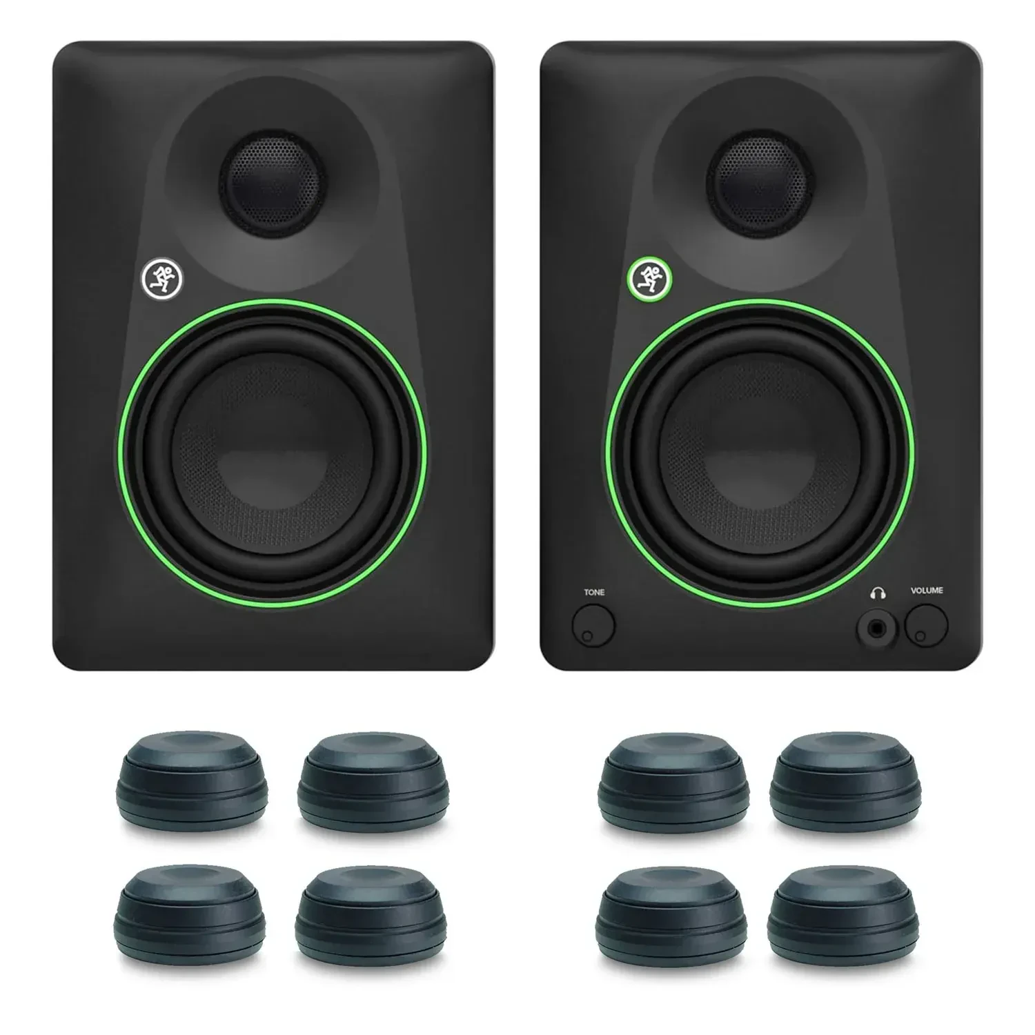 Активный студийный монитор Mackie CR4.5BT Black с подставками (пара)