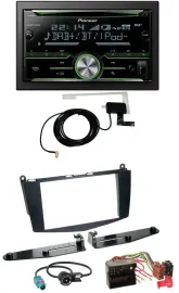 Автомагнитола для Mercedes C‑Class (2007–2011) Pioneer 2DIN CD USB MP3 Bluetooth DAB