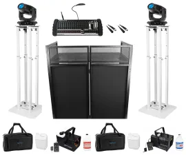 Комплект светового оборудования American DJ Hydro Spot 2+ROCKFORCE W4+RTP32W-7