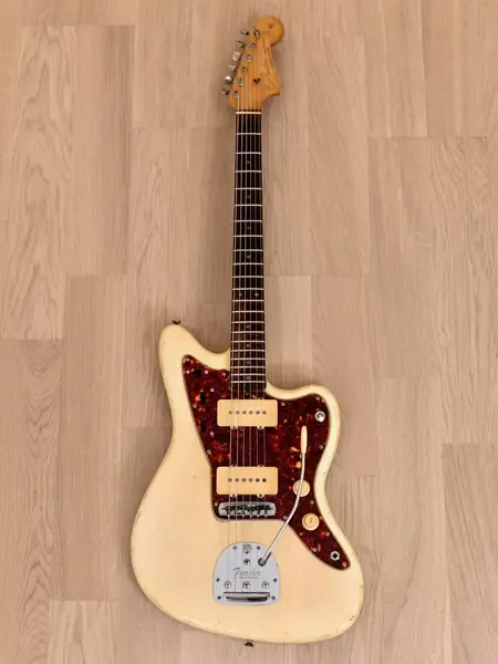 Электрогитара Fender Jazzmaster Ash Body Pre-CBS Blonde w/case USA 1962