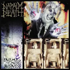 Виниловая пластинка Napalm Death - Enemy Of The Music Business [New Vinyl LP] Colored Vinyl, Yellow,