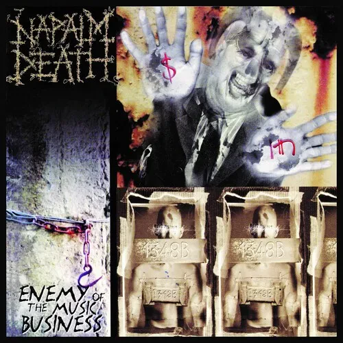 Виниловая пластинка Napalm Death - Enemy Of The Music Business [New Vinyl LP] Colored Vinyl, Yellow,