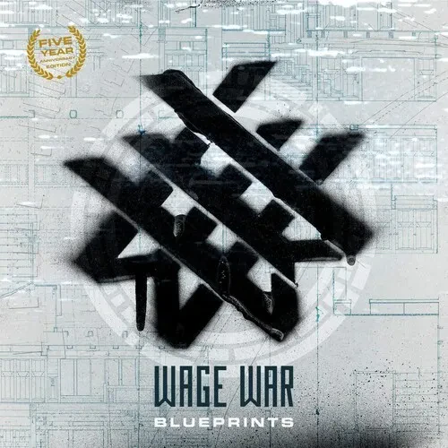 Виниловая пластинка Wage War - Blueprints (Anniversary Edition) [New Vinyl LP] Colored Vinyl, Green,