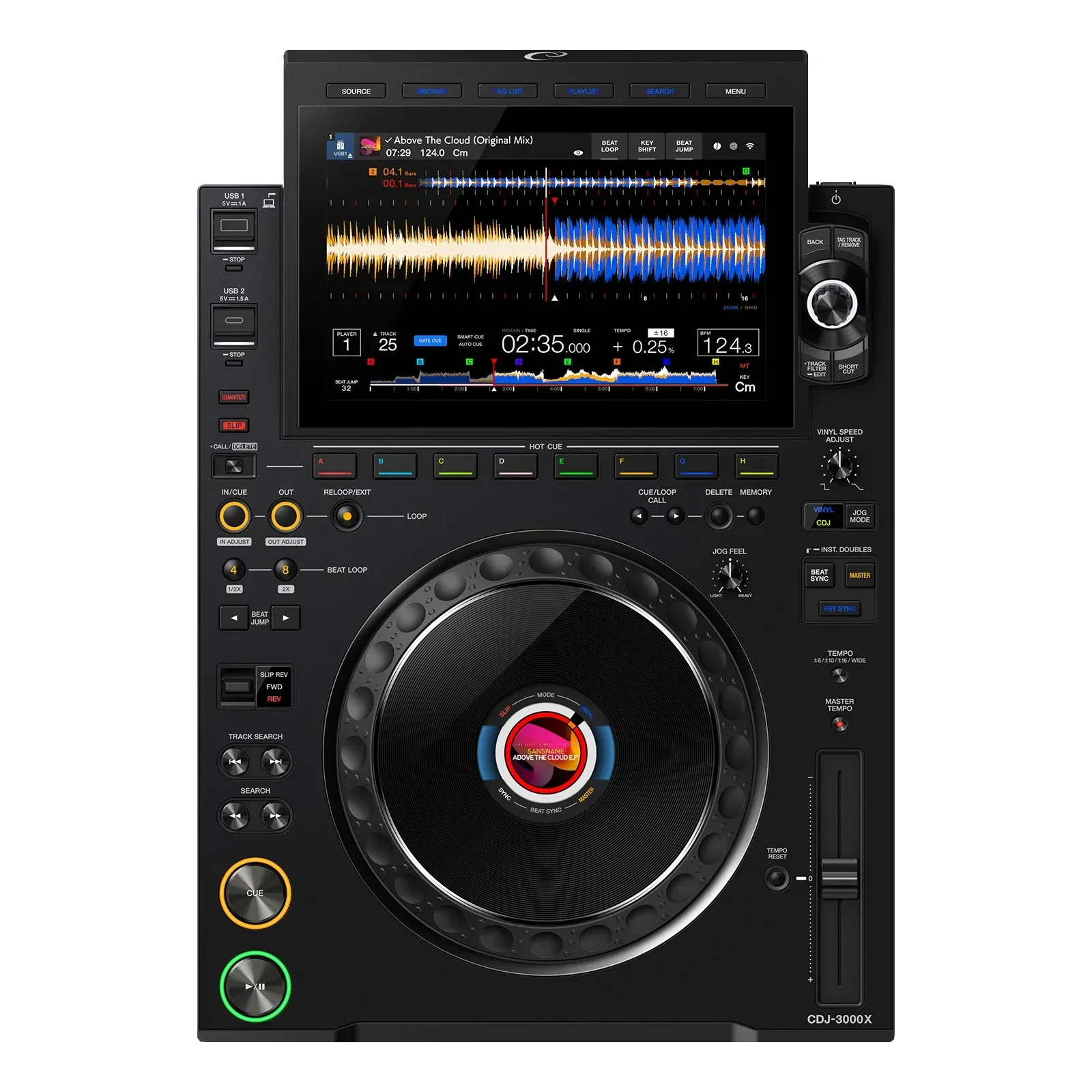 DJ-контроллер с джогом AlphaTheta CDJ-3000X