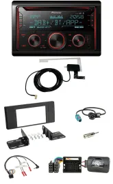 Pioneer 2DIN Lenkrad DAB USB CD Bluetooth Autoradio für BMW X5 E53 2000-2006