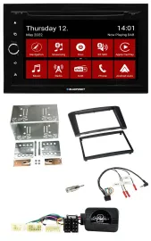 Blaupunkt 2DIN Lenkrad Bluetooth USB TMC DAB Navigation für Toyota Avensis 2003-