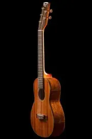 Ohana TK-35G-5 All Solid Mahogany Gloss Finish 5 String Tenor Ukulele + bag-BLEM