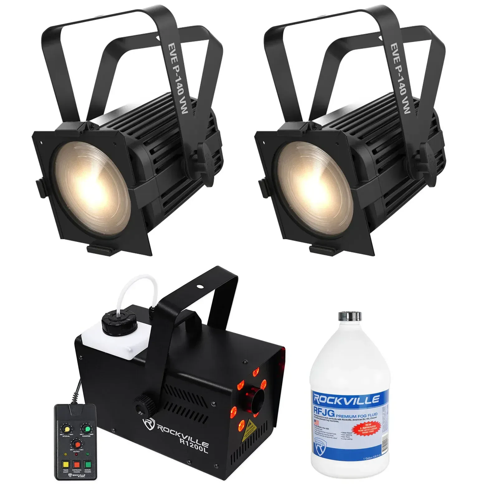 Комплект светового оборудования Chauvet DJ EVE P-140 VW + R1200L + RFJG