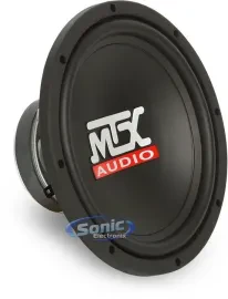 MTX TN10-04 150W RMS 10" Single 4 ohm Terminator Series Car Subwoofer