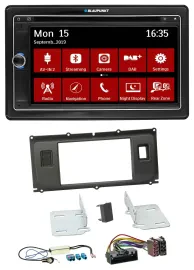 Blaupunkt Bluetooth DAB 2DIN USB DVD MP3 Autoradio für Land Rover Evoque Blindst