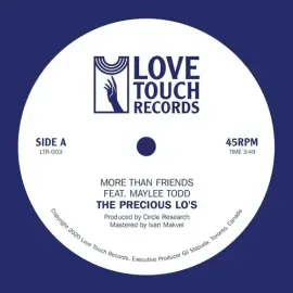 Виниловая пластинка Precious Lo's – More Than Friends feat. Maylee Todd (Релиз 2021)