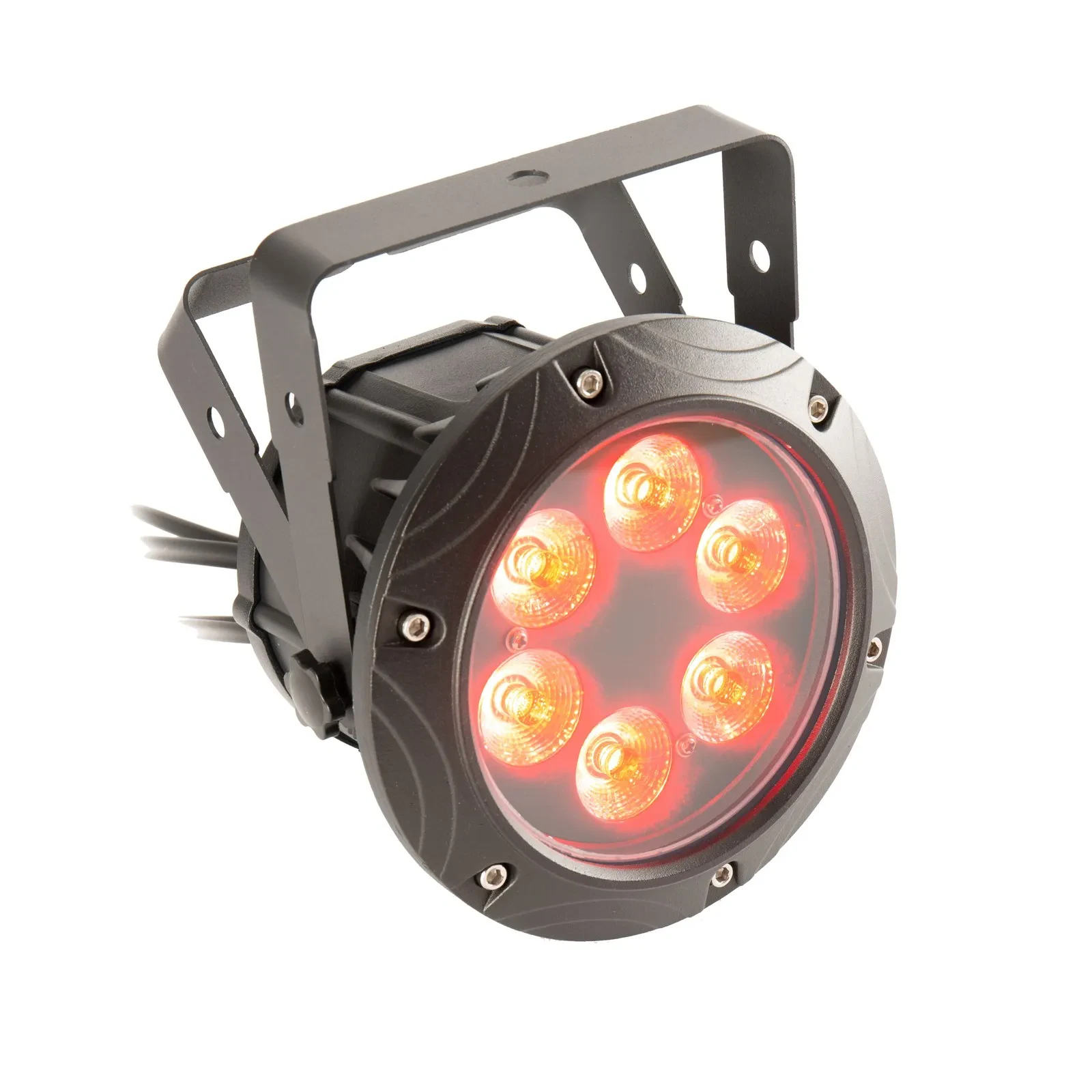 PAR-прожектор для улицы lightmaXX Nano Spot ARC 6x 8W RGBW, 48W, 30°, IP65, DMX, черный