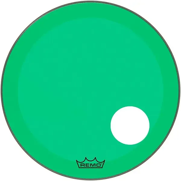 Пластик для барабана Remo 22" Powerstroke P3 Colortone Green