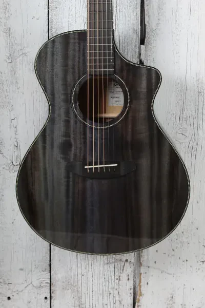 Breedlove Oregon Concert Thinline Stormy Night Acoustic Electric Guitar w Case