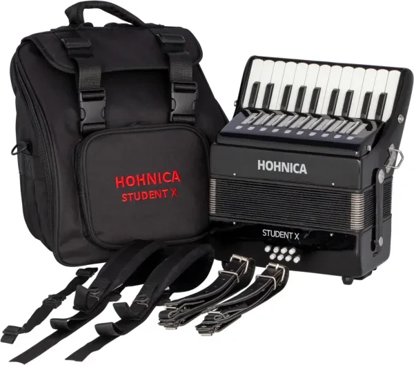 Hohner Student X Beginner 8-Bass Piano Accordion